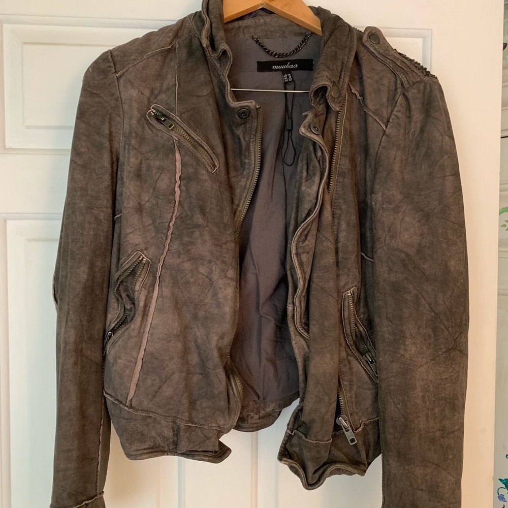 MUUBAA leather jacket